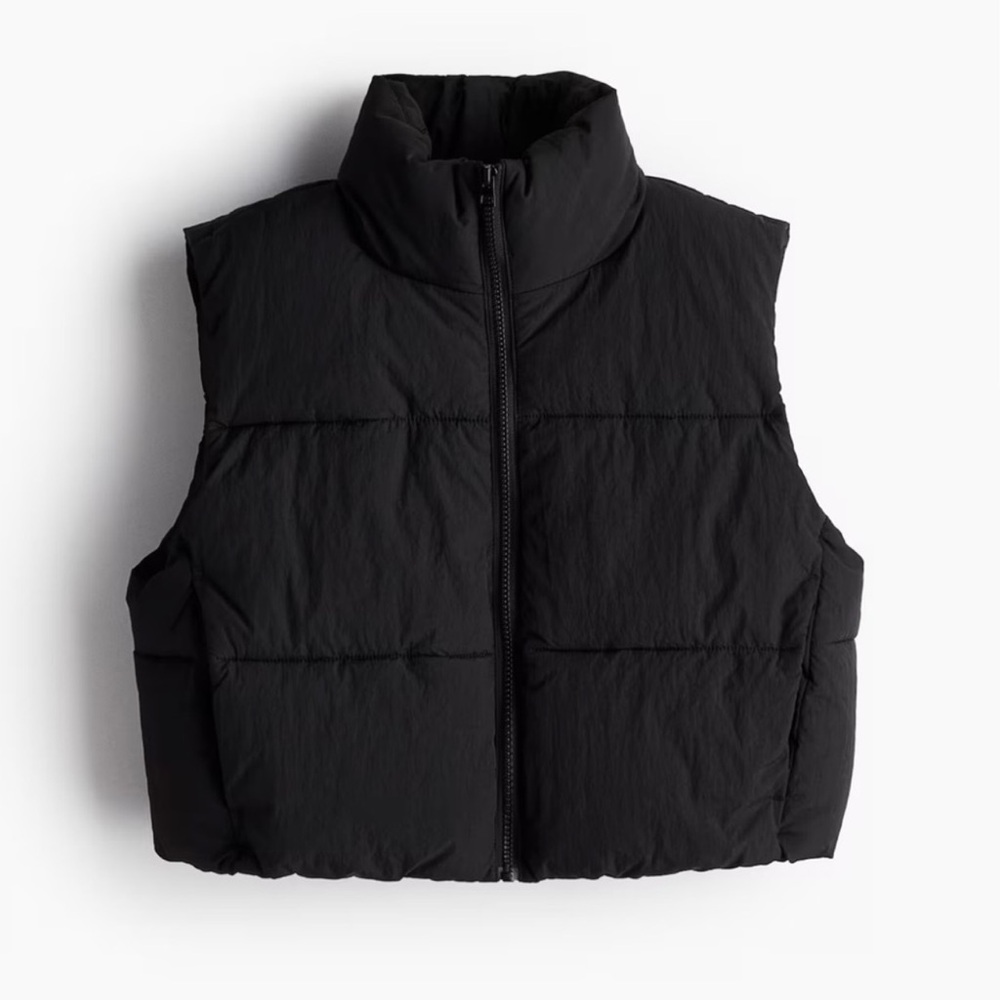 ❄️ H & M Black Puffer Vest